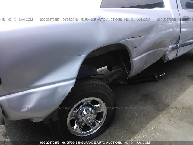 3D7KU26603G767549 - 2003 DODGE RAM 2500 ST/SLT 银色 照片 6