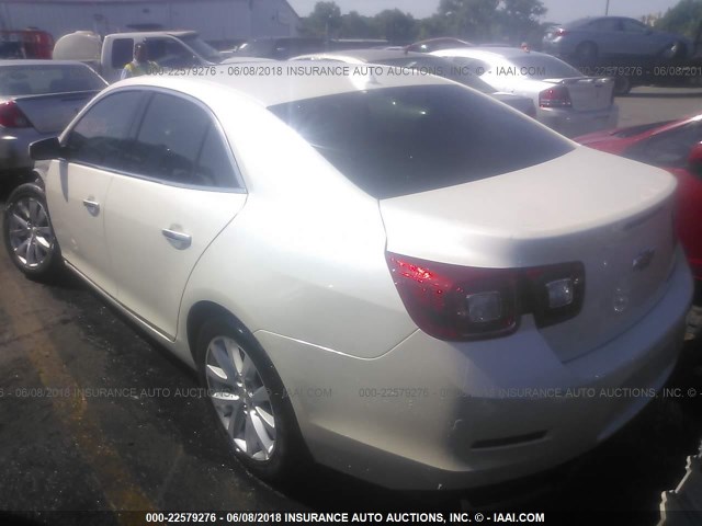 1G11H5SA9DF349203 - 2013 CHEVROLET MALIBU LTZ 白色 照片 3