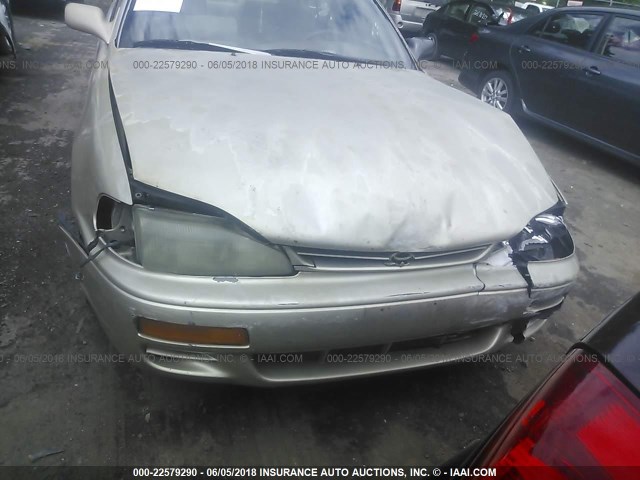 4T1BG12K0TU656474 - 1996 TOYOTA CAMRY DX/LE/XLE GOLD photo 6