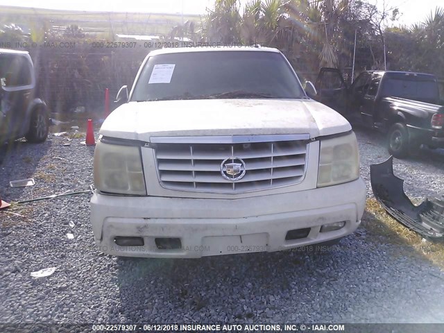 1GYEC63TX3R206510 - 2003 CADILLAC ESCALADE LUXURY أبيض صورة 6