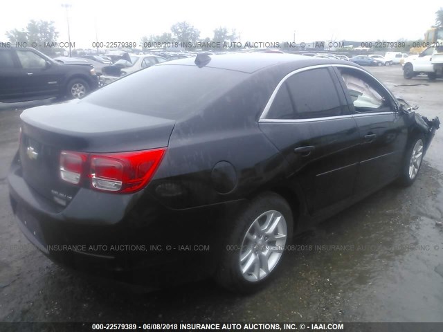 1G11C5SL1EF243328 - 2014 CHEVROLET MALIBU 1LT 黑色 照片 4
