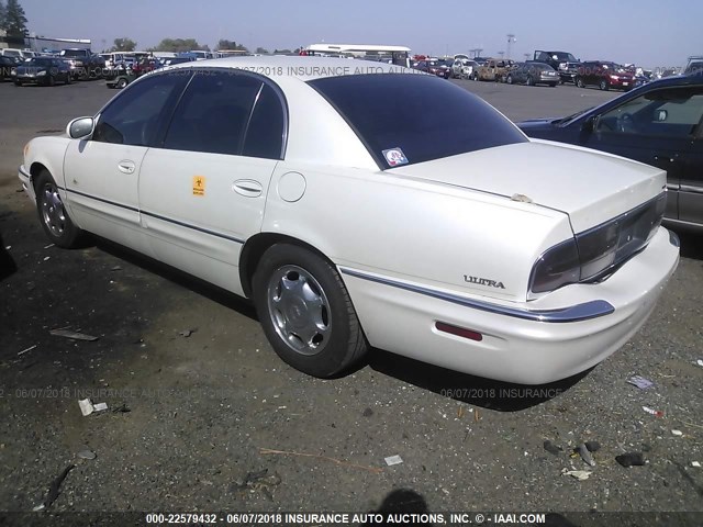 1G4CU5213X4646779 - 1999 BUICK PARK AVENUE ULTRA WHITE photo 3