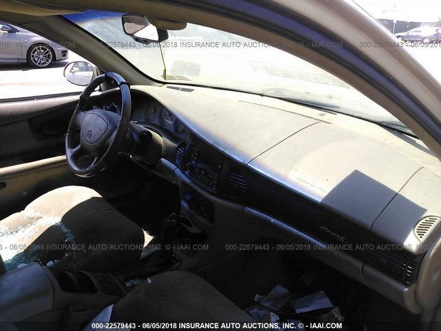 2G4WB52KXY1280960 - 2000 BUICK REGAL LS 棕色 照片 5