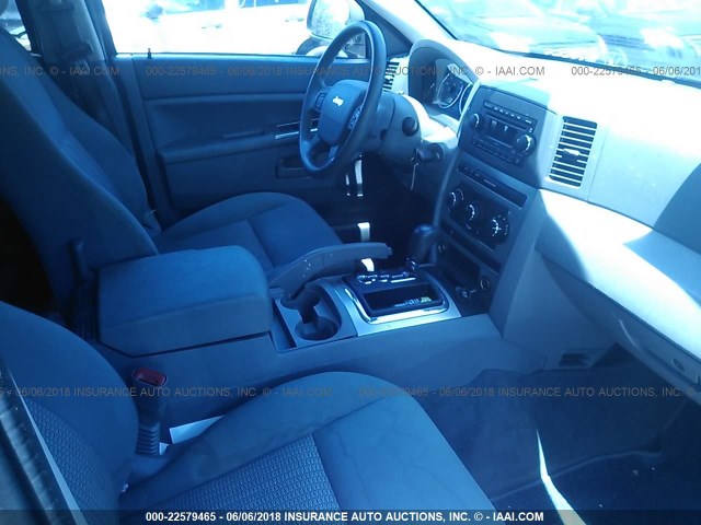 1J8GR48K97C536755 - 2007 JEEP GRAND CHEROKEE LAREDO/COLUMBIA/FREEDOM 黑色 照片 5