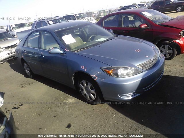 4T1BE32K52U519515 - 2002 TOYOTA CAMRY LE/XLE/SE 蓝色 照片 1