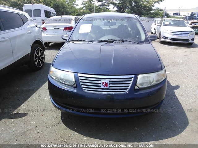 1G8AJ55F37Z203525 - 2007 SATURN ION LEVEL 2 Mavi foto 6