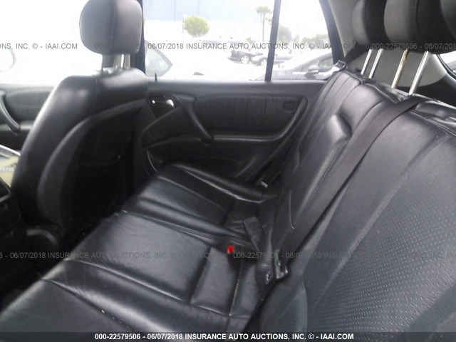 4JGAB72E3YA213767 - 2000 MERCEDES-BENZ ML 430 银色 照片 8