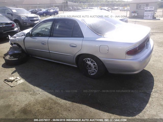 2G4WS52J331286518 - 2003 BUICK CENTURY CUSTOM SILVER photo 3