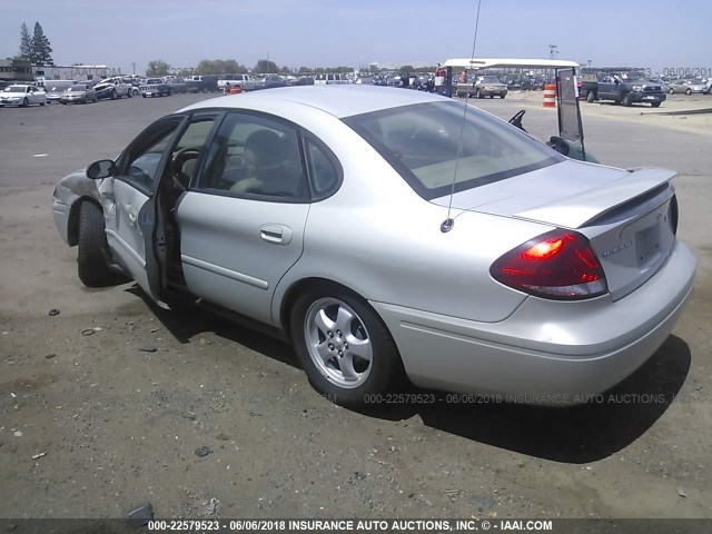 1FAFP55S34G190232 - 2004 FORD TAURUS SES SILVER photo 3