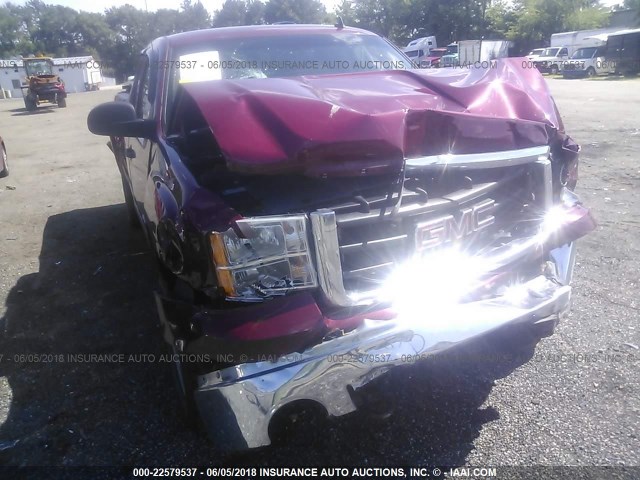 2GTEK19C671583546 - 2007 GMC NEW SIERRA K1500 BURGUNDY photo 6