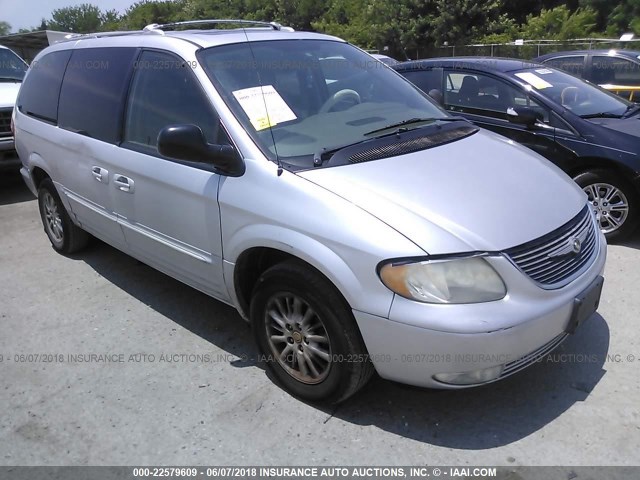 2C8GP64L93R384872 - 2003 CHRYSLER TOWN & COUNTRY LIMITED SILVER photo 1