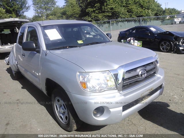 5TETX4CN0AZ702246 - 2010 TOYOTA TACOMA ACCESS CAB Silber Foto 1