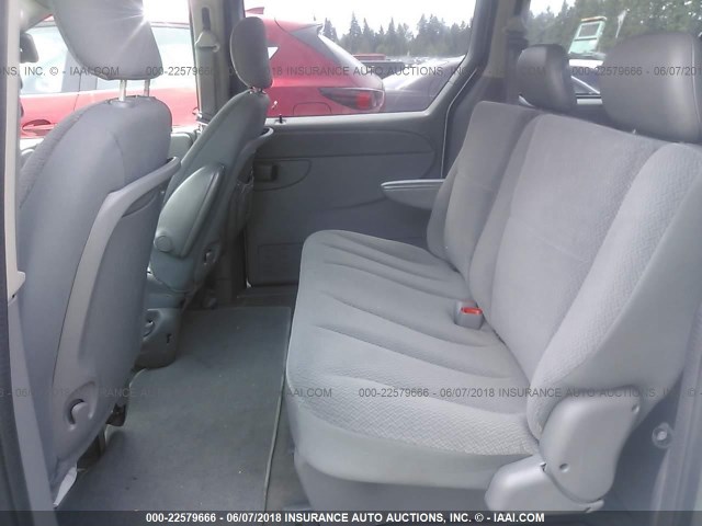 1D4GP24R65B186902 - 2005 DODGE GRAND CARAVAN SE SILVER photo 8