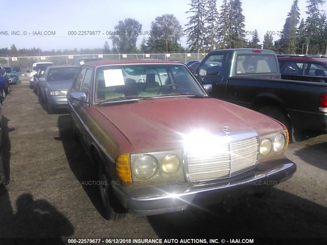 WDBAB23A6CB300647 - 1982 MERCEDES-BENZ 240 D BROWN photo 1