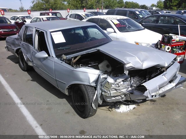 1G1BN51H0HX210735 - 1987 CHEVROLET CAPRICE CLASSIC SILVER photo 1