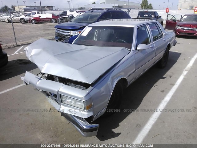 1G1BN51H0HX210735 - 1987 CHEVROLET CAPRICE CLASSIC SILVER photo 2