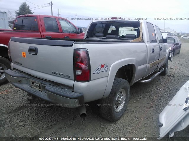 1GCHK23U14F220208 - 2004 CHEVROLET SILVERADO K2500 HEAVY DUTY TAN photo 4