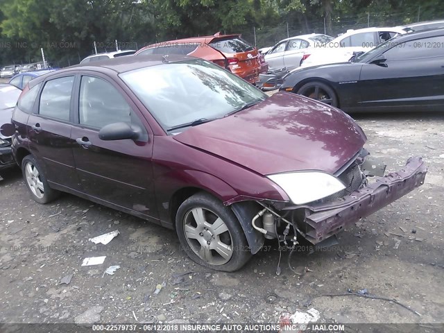 1FAHP37N97W161929 - 2007 FORD FOCUS ZX5/S/SE/SES 栗色 照片 1