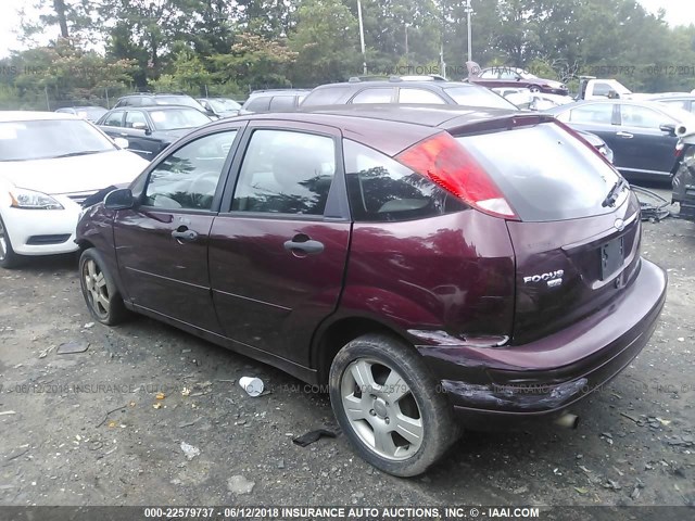 1FAHP37N97W161929 - 2007 FORD FOCUS ZX5/S/SE/SES 栗色 照片 3