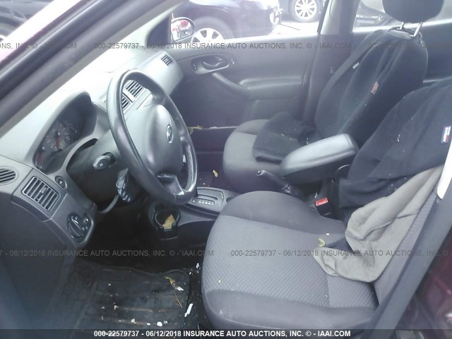 1FAHP37N97W161929 - 2007 FORD FOCUS ZX5/S/SE/SES 栗色 照片 5