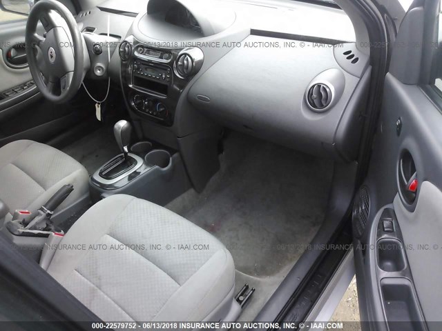 1G8AJ52FX5Z111281 - 2005 SATURN ION LEVEL 2 SILVER photo 5