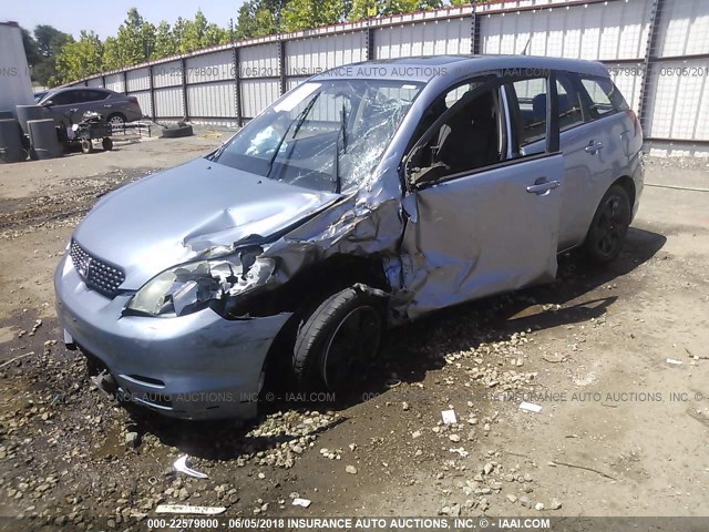 2T1KR32E33C016972 - 2003 TOYOTA COROLLA MATRIX XR Light Blue photo 6