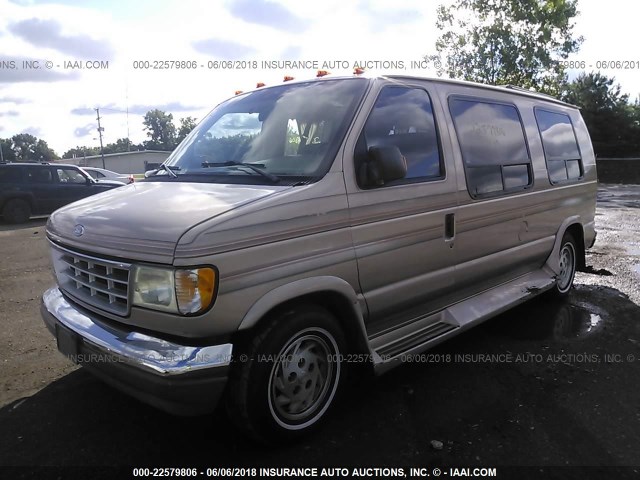 1FDEE14N5RHA07412 - 1994 FORD ECONOLINE E150 VAN TAN photo 2