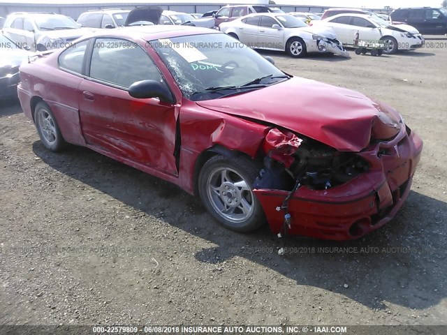 1G2NW12EX5M172673 - 2005 PONTIAC GRAND AM GT RED photo 1