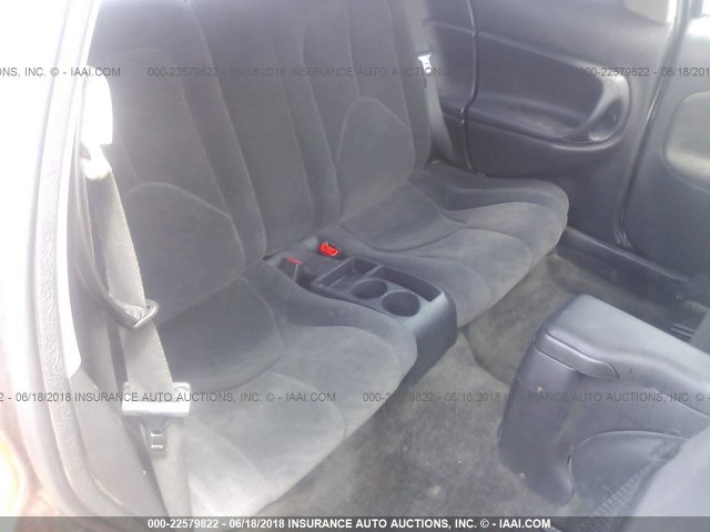 1G8ZY12762Z163518 - 2002 SATURN SC2 RED photo 8