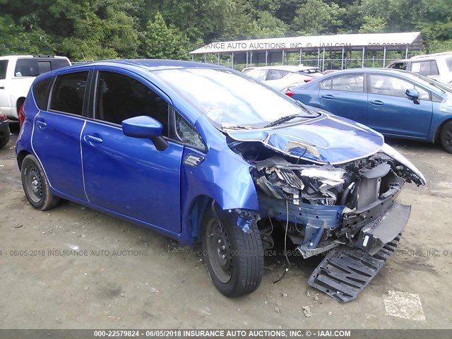 3N1CE2CP7GL359431 - 2016 NISSAN VERSA NOTE S/S PLUS/SV/SL/SR BLUE photo 1
