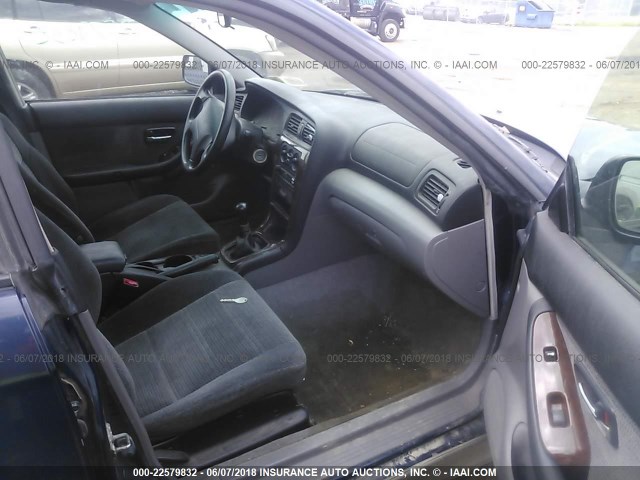 4S3BH675X36637548 - 2003 SUBARU LEGACY OUTBACK AWP 蓝色 照片 5