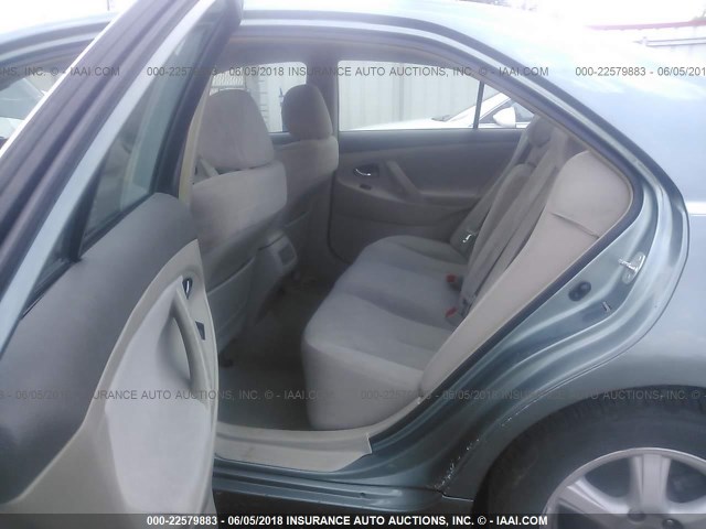4T1BE46K29U832922 - 2009 TOYOTA CAMRY SE/LE/XLE 绿色 照片 8