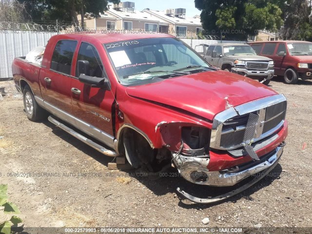 3D7KR29C66G181610 - 2006 DODGE RAM 2500 RED photo 1