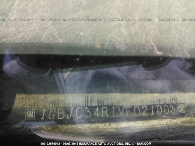 1GBJC34R1VF021003 - 1997 CHEVROLET C3500 C3500 Unknown photo 10