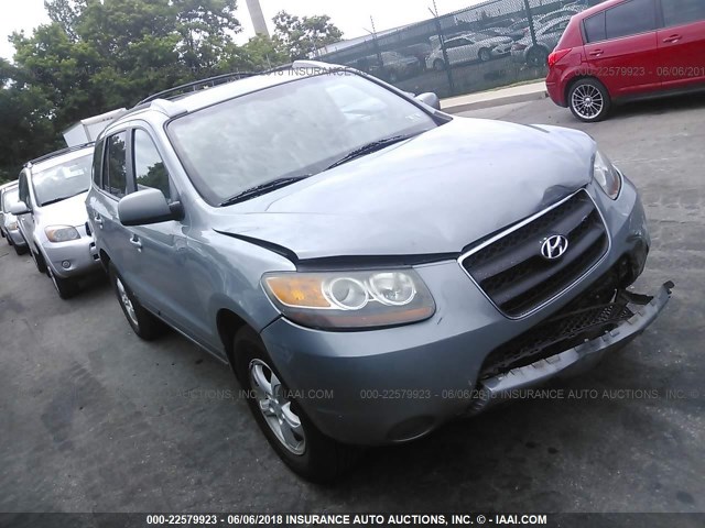 5NMSG73D47H113715 - 2007 HYUNDAI SANTA FE GLS GRAY photo 1