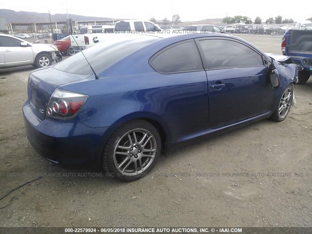 JTKDE167880267582 - 2008 TOYOTA SCION TC 蓝色 照片 4