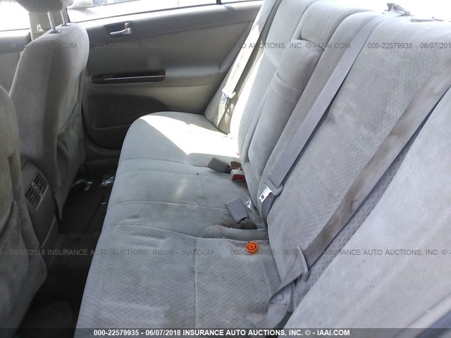 4T1BE32K64U899225 - 2004 TOYOTA CAMRY LE/XLE/SE თაფლისფერი ფოტო 8