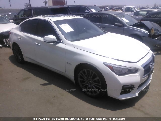 JN1FV7AP4HM850155 - 2017 INFINITI Q50 RED SPORT 400 WHITE photo 1