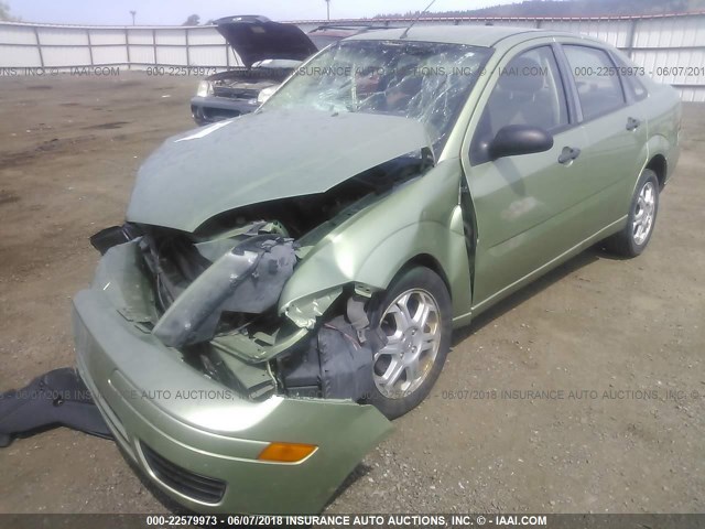 1FAFP34N17W227112 - 2007 FORD FOCUS ZX4/S/SE/SES GREEN photo 2