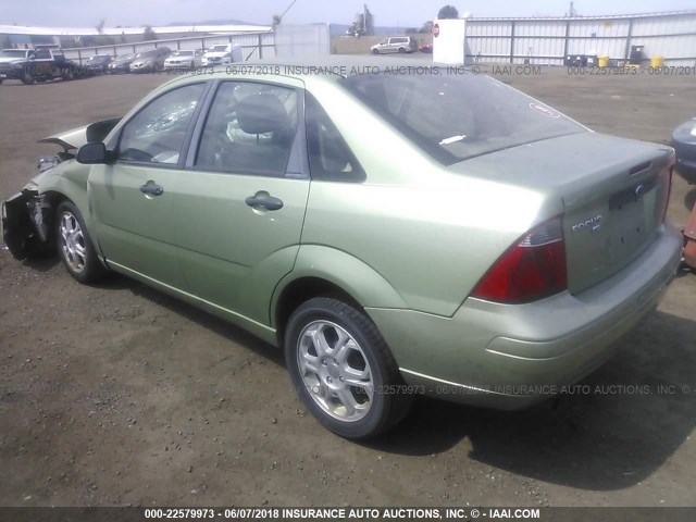 1FAFP34N17W227112 - 2007 FORD FOCUS ZX4/S/SE/SES GREEN photo 3