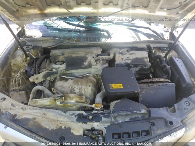 4T1BF1FK4CU103274 - 2012 TOYOTA CAMRY SE/LE/XLE ვერცხლისფერი ფოტო 10