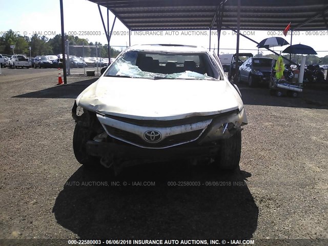 4T1BF1FK4CU103274 - 2012 TOYOTA CAMRY SE/LE/XLE ვერცხლისფერი ფოტო 6