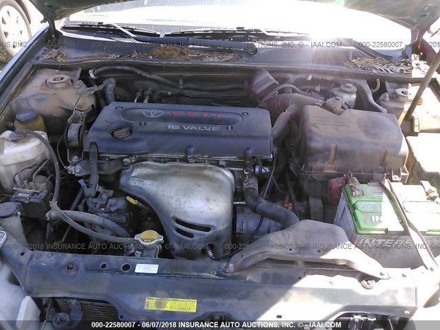 4T1BE32K36U118678 - 2006 TOYOTA CAMRY LE/XLE/SE 绿色 照片 10