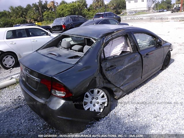 2HGFA1F33AH585542 - 2010 HONDA CIVIC VP GRAY photo 6