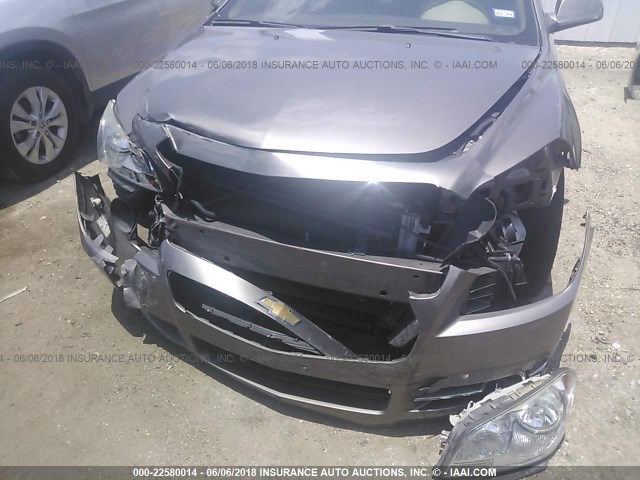 1G1ZE5E16BF367923 - 2011 CHEVROLET MALIBU LTZ 棕色 照片 6