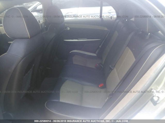 1G1ZE5E16BF367923 - 2011 CHEVROLET MALIBU LTZ 棕色 照片 8