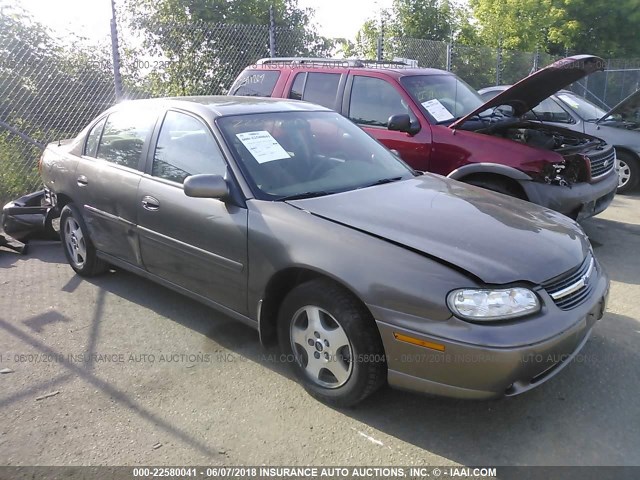 1G1NE52J12M655041 - 2002 CHEVROLET MALIBU LS 棕色 照片 1