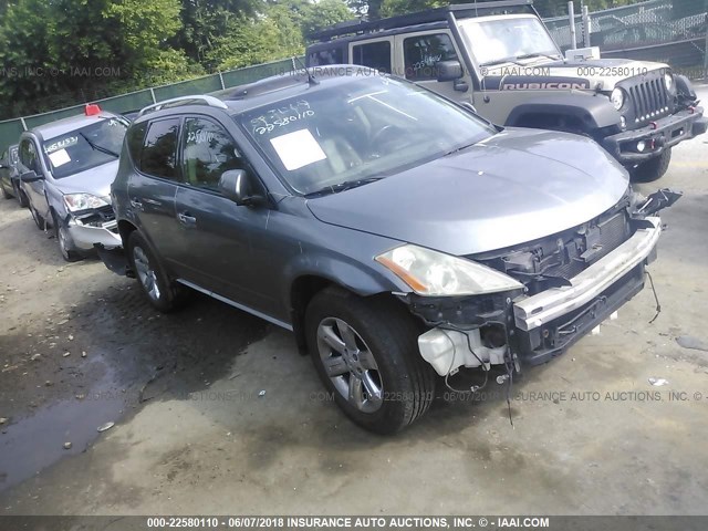 JN8AZ08W96W504625 - 2006 NISSAN MURANO SL/SE/S GRAY photo 1