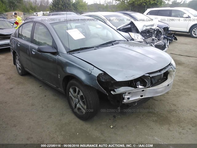 1G8AZ52F85Z164456 - 2005 SATURN ION LEVEL 2 GRAY photo 1