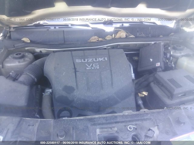 2S3DB217986107362 - 2008 SUZUKI XL7 GOLD photo 10